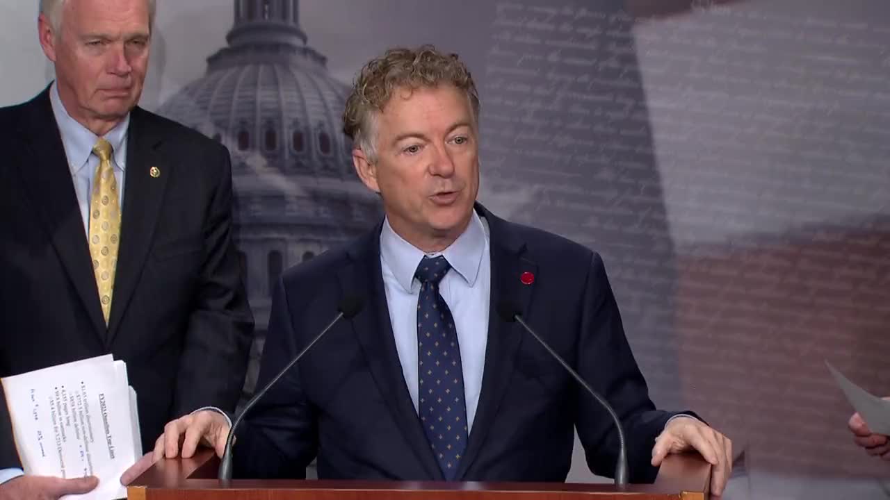 WATCH: Rand Paul EXPOSES What We All Suspected