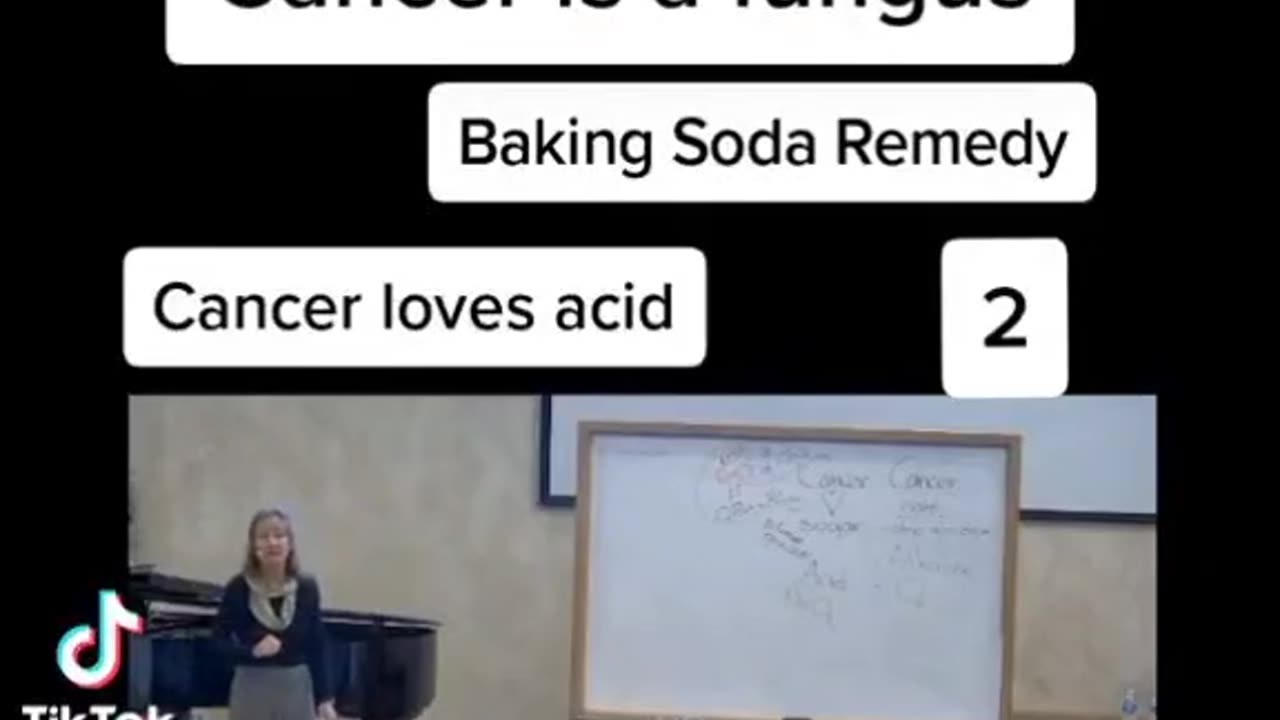 Cancer is a fungus. Banking soda treatment.