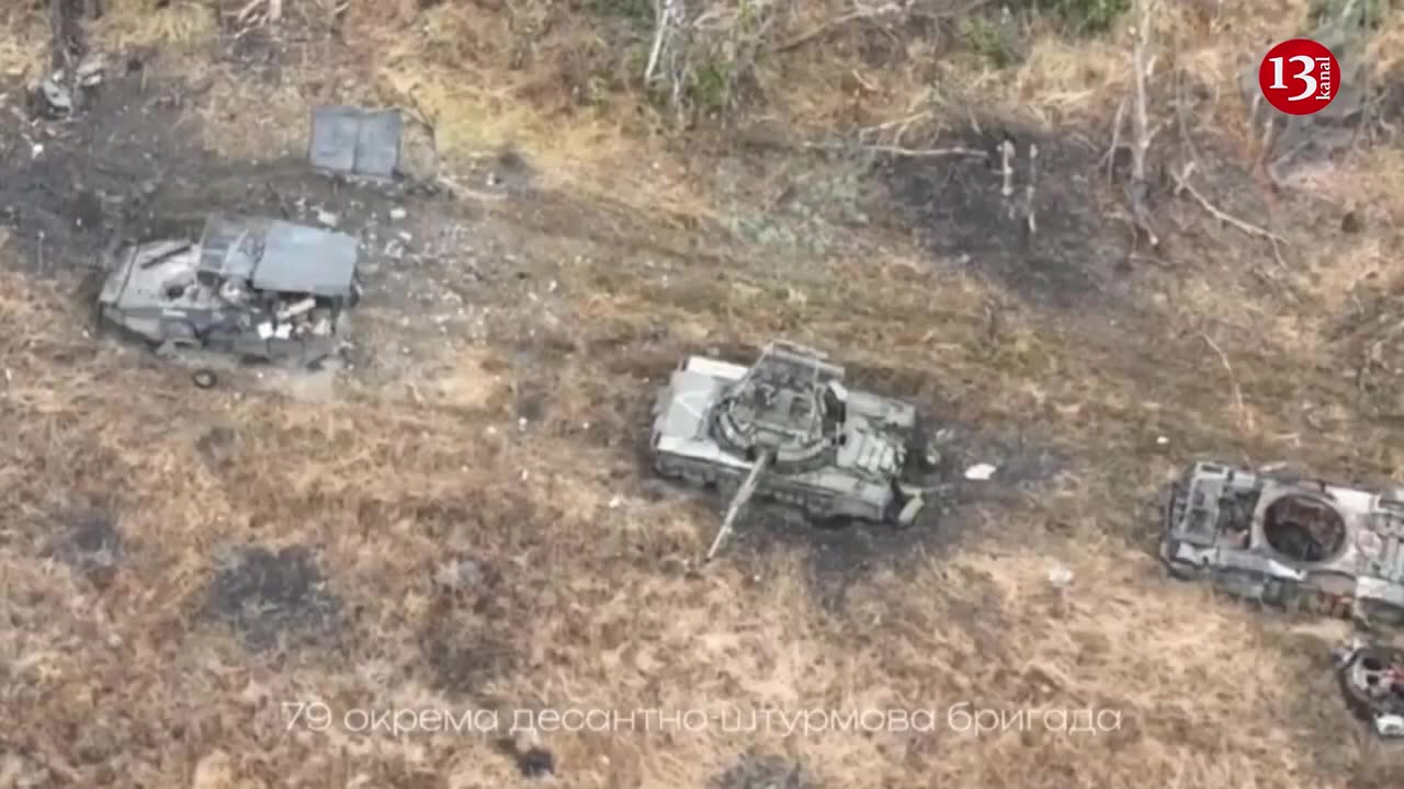 At_night_Russian_column_attacking_in_direction_of_Novomikhailovka_village_was_ambushed__in_Donetsk