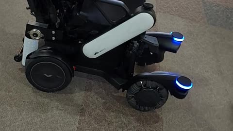 Self-driving wheelchair