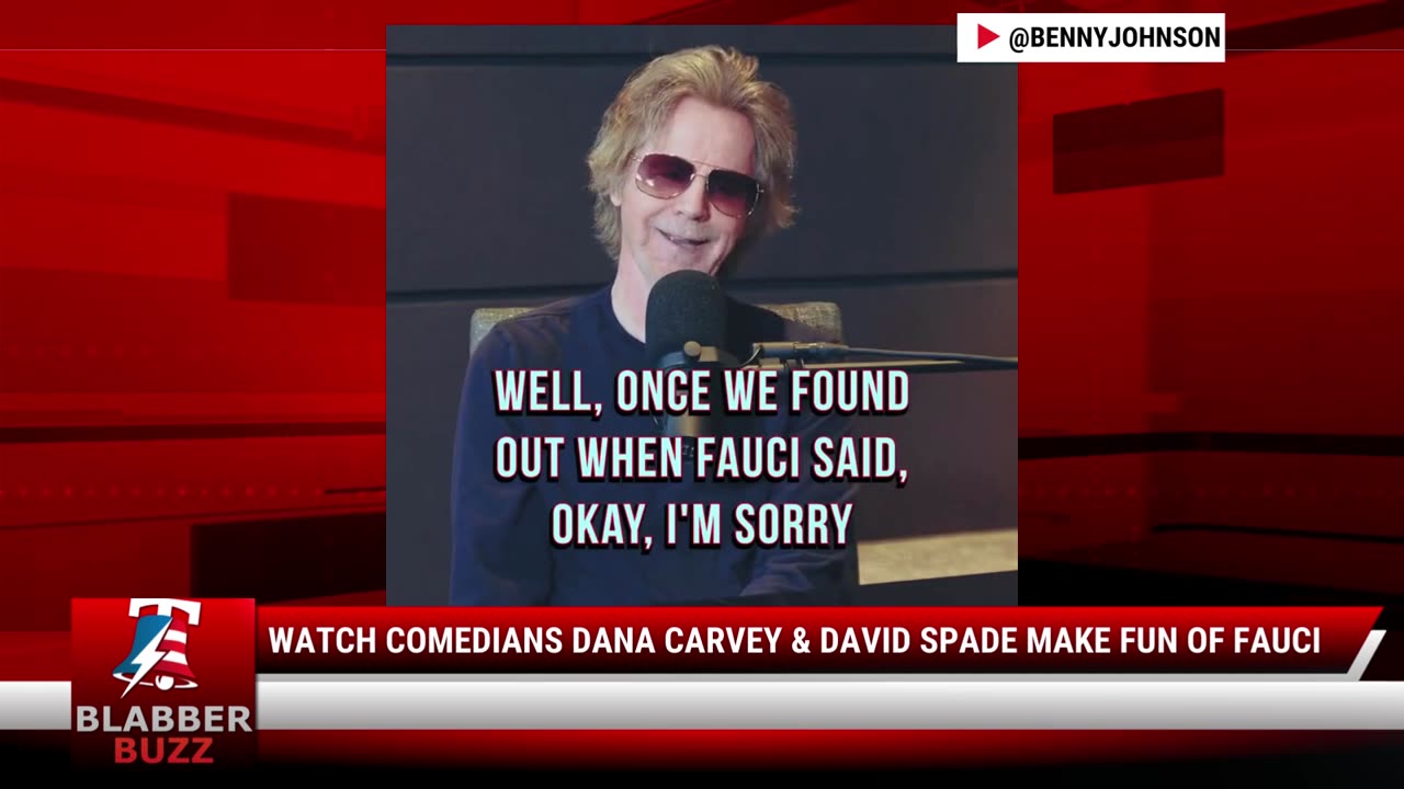 Watch Comedians Dana Carvey & David Spade Make Fun Of Fauci