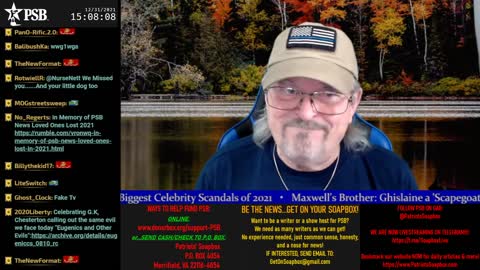 2021-12-31 15:00 EST - The Common Sense Show: Patriot Line Friday with Derek, PATRIOTski & Glry Anon