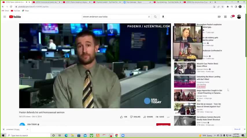 Pastor Steven Anderson and Cassady Campbell on Andrew Tate | Full Interview 04/20/2022