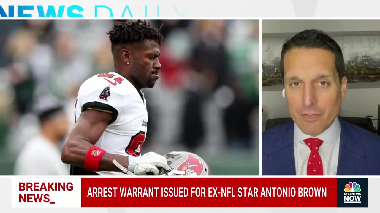 Arrest Warrant Issued For Ex-NFL Star Antonio Brown