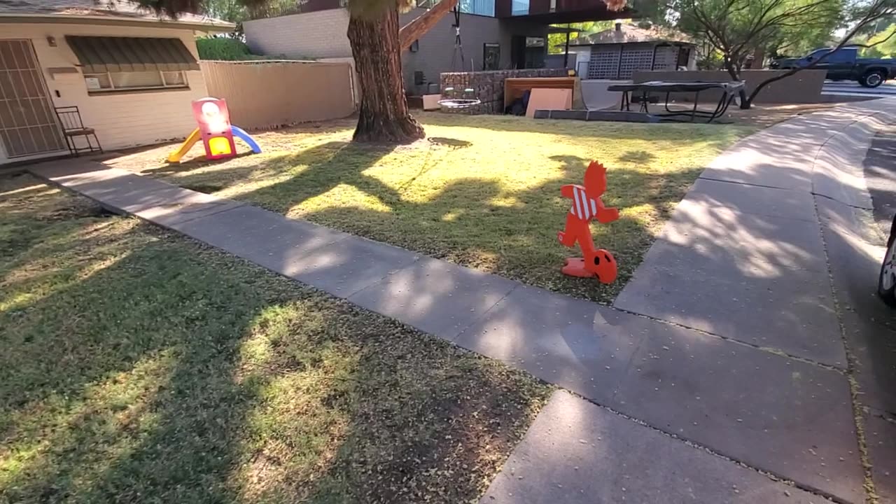 1725 S. SIERRA VISTA - FRONT YARD SPRINKLERS - BACK PORCH BIRM