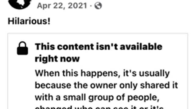 Leftist when caught & called out for pushing misinformation will hide & delete it