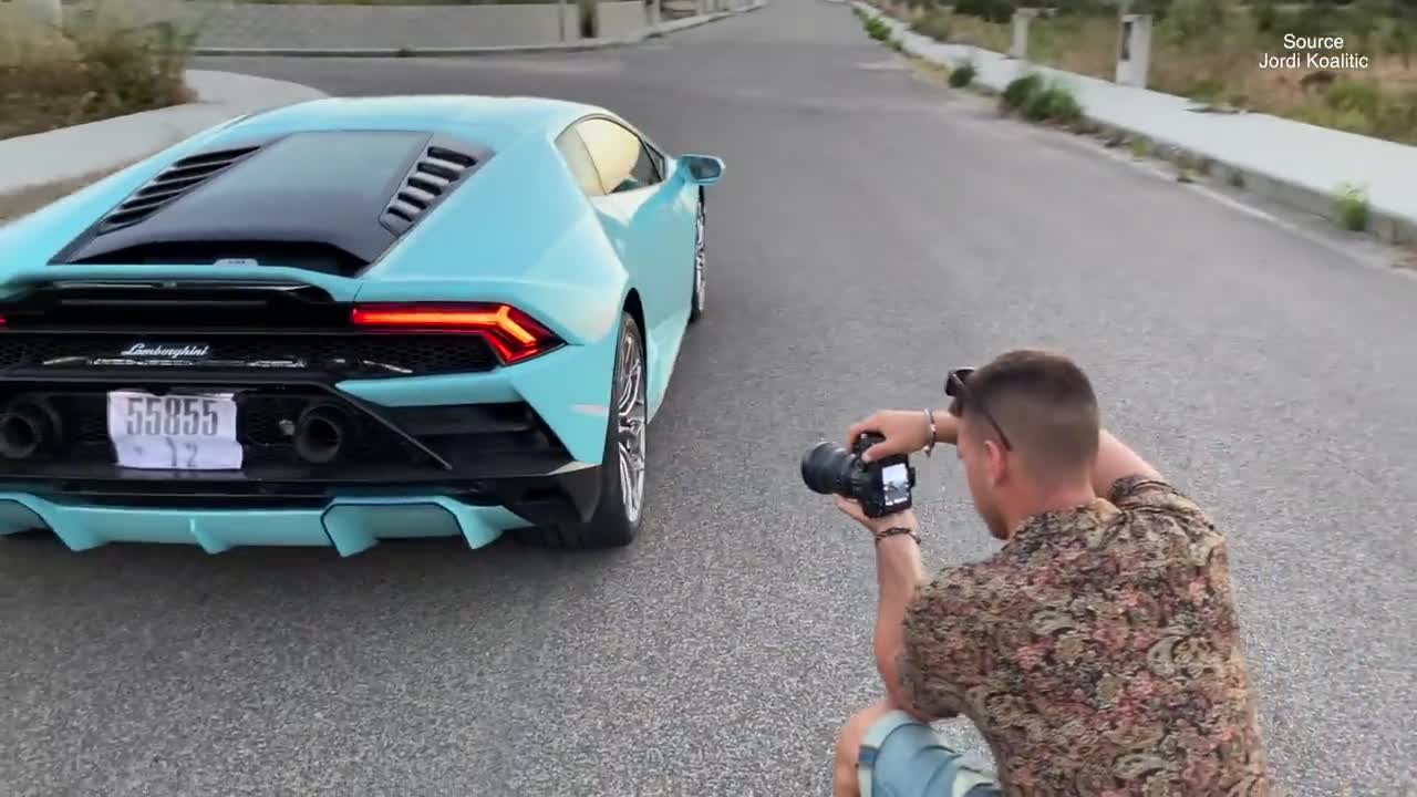 Creative Photography with LAMBORGHINI _ Behind The Scenes