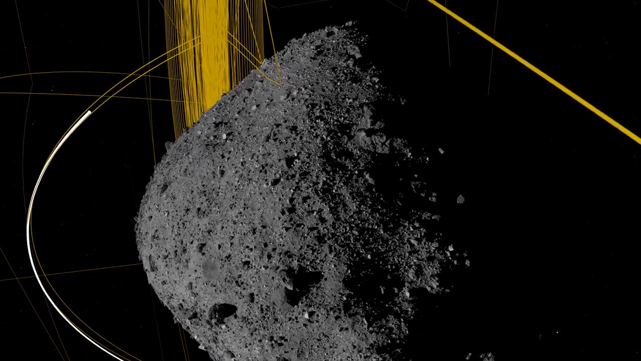 OSIRIS-REx Slings Orbital Web Around Asteroid to Capture Sample | 4K