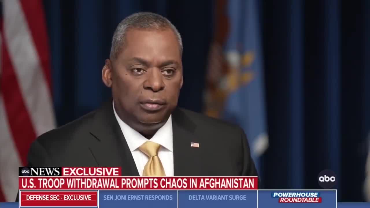 Defense Sec Has UNBELIEVABLY Weak Response to Taliban Harassing Americans in Kabul