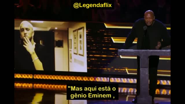 Dr. Dre discurso em homenagem a Eminem no Hall da Fama do Rock N Roll