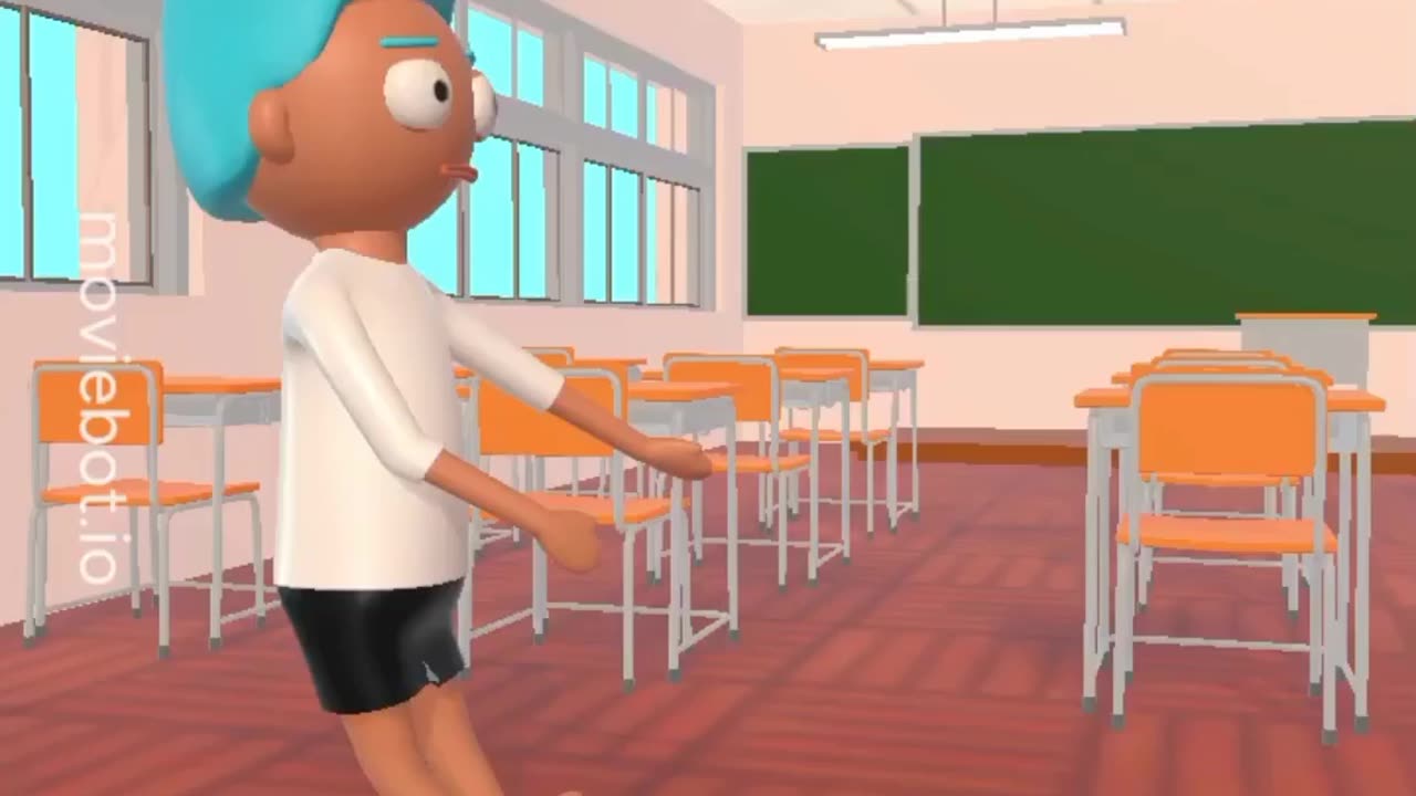 Cartoon butifull dance video