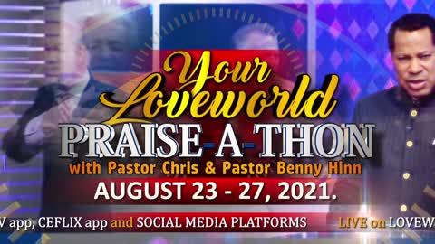 Your Loveworld Praise-a-Thon with Pastor Chris & Pastor Benny | 💥💥 ONLY 4 DAYS AWAY 💥💥