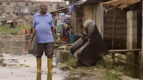 Walking through Water Nigeria 01