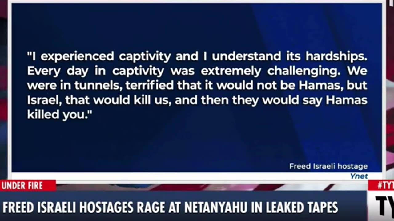 ISRAELI HOSTAGE SPEAK OUT