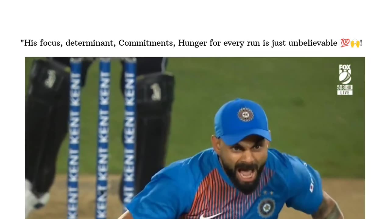 Virat Kohli - The machine