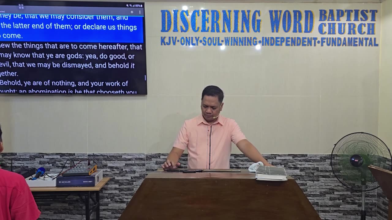 See, Know, Consider, and Understand the Holy One of Israel - Isaiah 41 (Baptist Preaching - Ph)