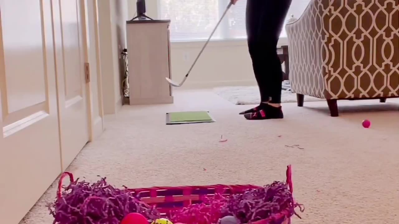 Easter golf lover