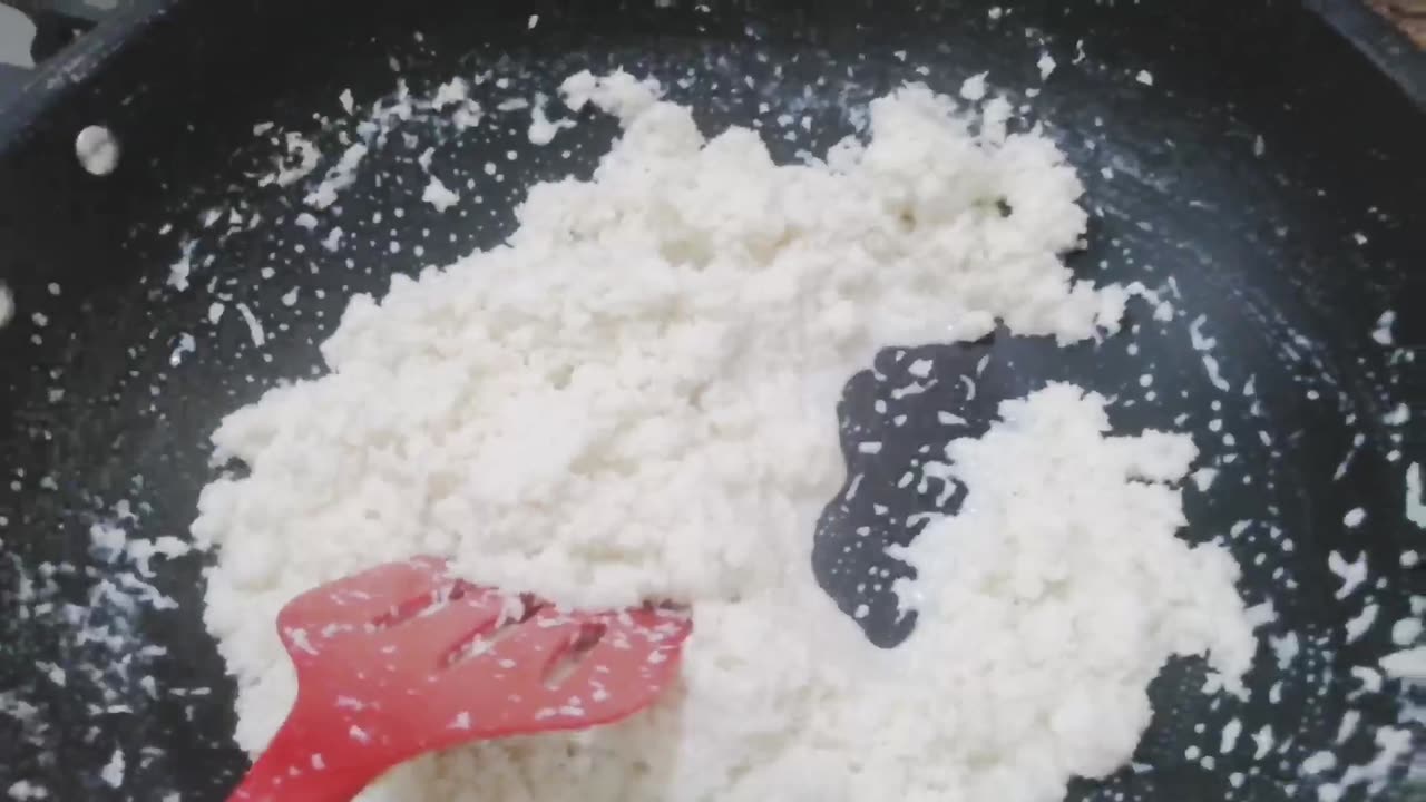 Unique coconut laddu
