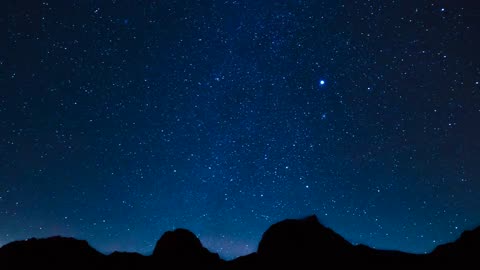 The Sky at night out in the desert