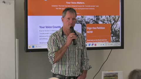 First Segment of the July 23rd Meeting featuring Wade Northausen and Gippsland People's Council