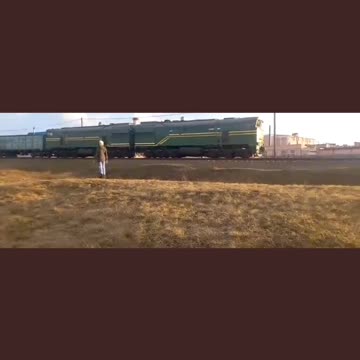 Ukraine Russia train brings armored vehicles to the battle front