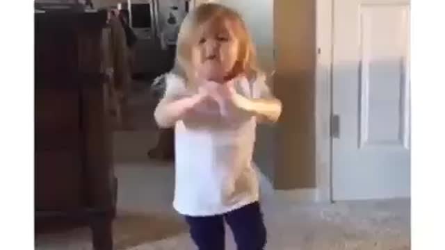 funny cute baby dances