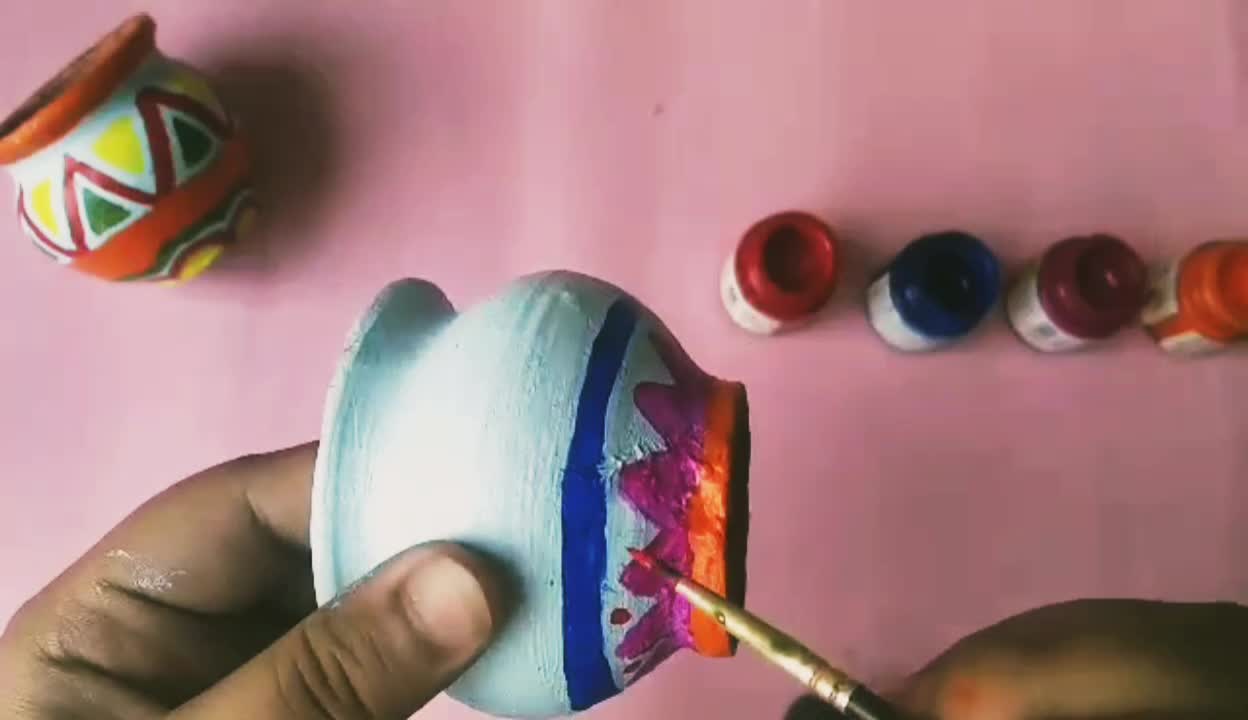 Pot Painting Eye Smoothie Video