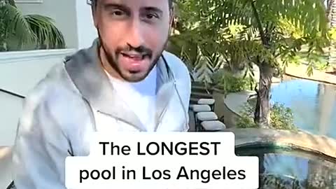 The LONGEST pool in Los Angeles