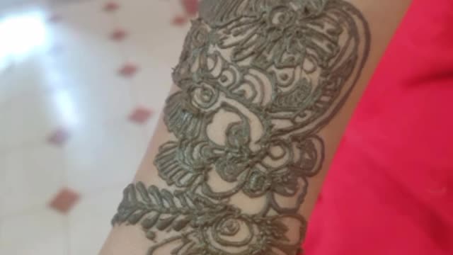 Mehndi dressing. Tulasi beauty care in Odisha