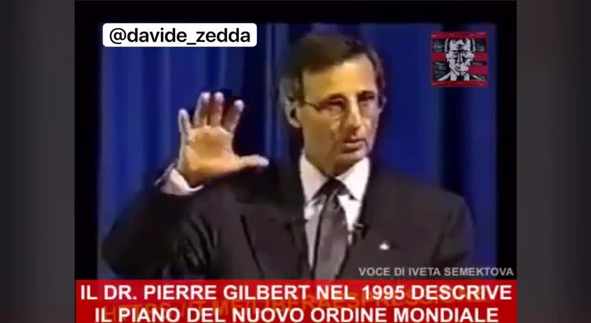 1995, il Dott. Pierre Gilbert anticipa per filo e per segno tutto ciò che stiamo vivendo