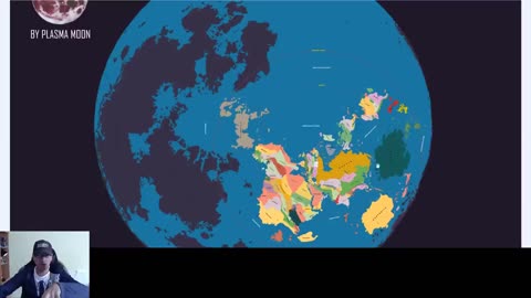 THE REAL MAP OF THE MOON MAP LEVEL FLAT WORLD EARTH AND FORBIDDEN CONTINENTS