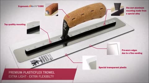 NELA PlasticFLEX Trowel - Plaster Finishing Trowels