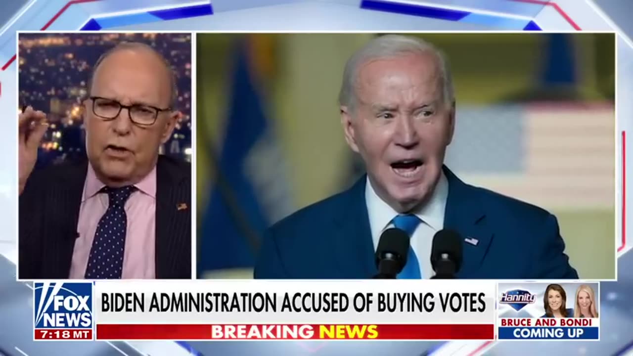 Larry Kudlow FACT CHECKS Biden's 9% inflation claim Gutfeld Fox News