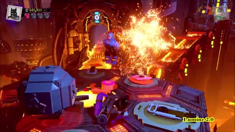 LEGO DC Super Villians (PS4) (22) Darkseid Of the Moon (Free Play)