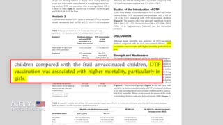 Recipients of Bill Gates' Favorite Vaccine Were Found to Die at 10x the Rate as Unvaccinated Kids