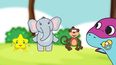 🦈Baby Shark Head and Shoulders Toddler Songs & Nursery Rhymes for Babies