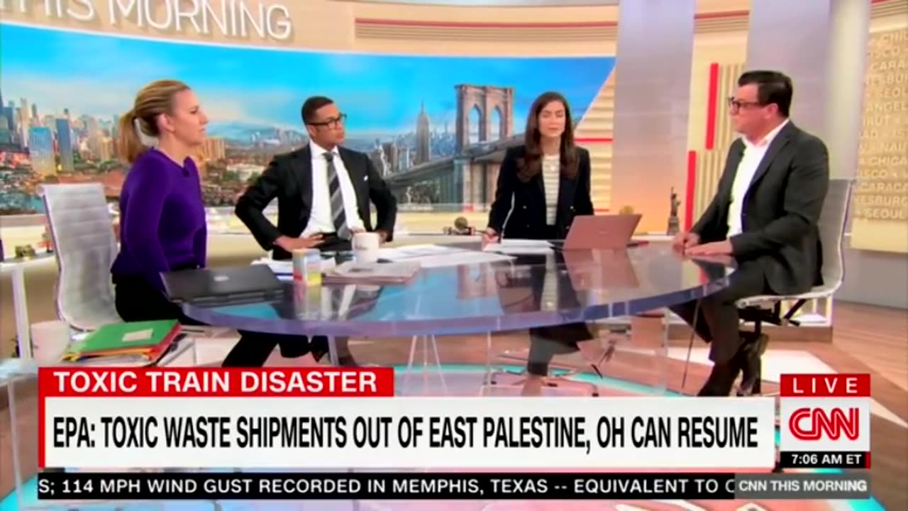 CNN Journo: East Palestine Residents Don't Care If Joe Biden Shows Up, Was 'Digging Up Toxic Muck'