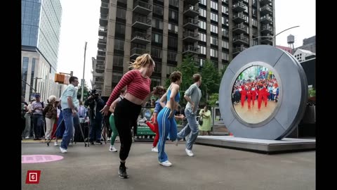 IS IT STRANGE THAT A PORTAL JUST APPEARED IN NYC AT THE SAME TIME THAT CERN IS TRYING TO OPEN ONE