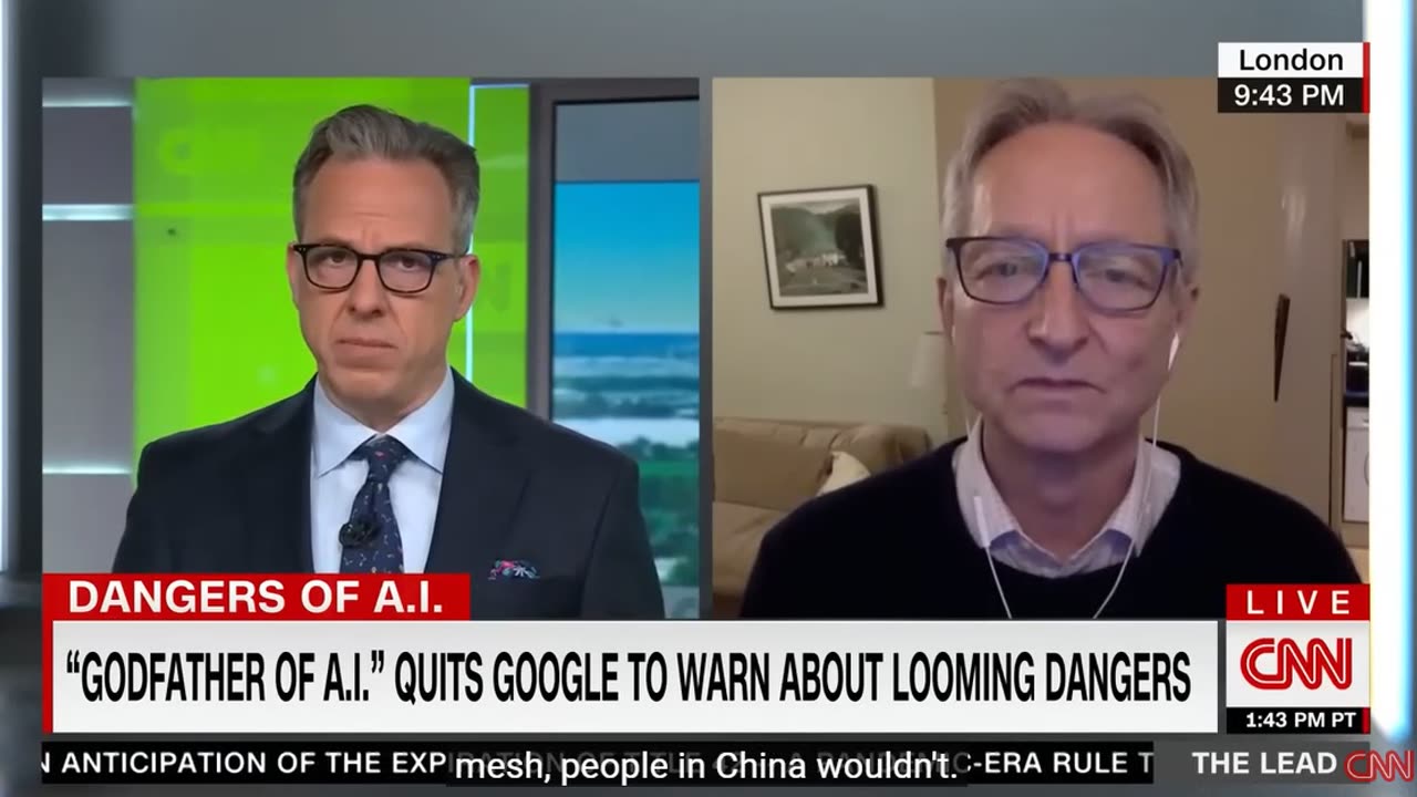 'Godfather of AI' warns that AI may figure out how to kill people