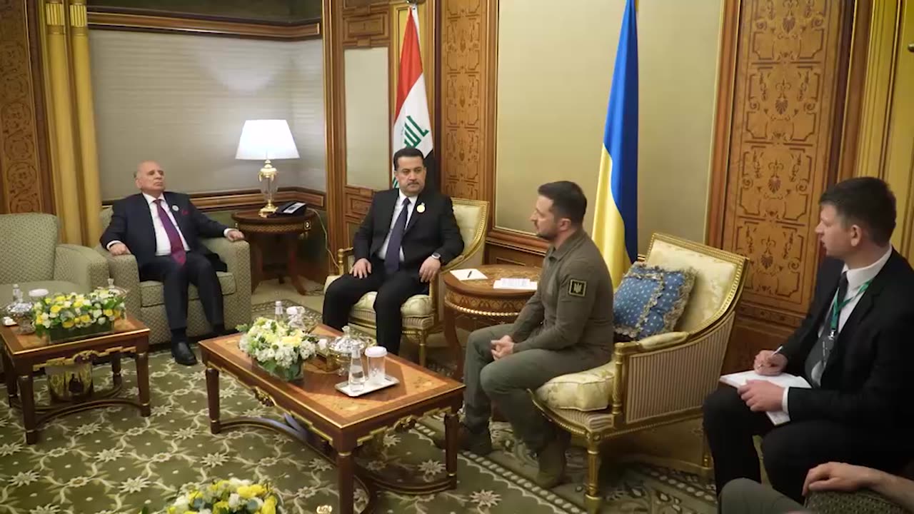 Zelenskiy met with Prime Minister of Iraq Mohammed Shiaa al-Sudani