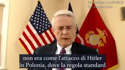 Richard Hayden Black, colonnello esercito USA: "Non ci interessa quanti ucraini moriranno.."