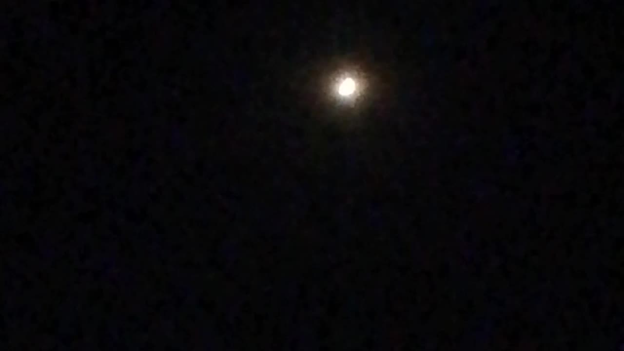 Moon nicely video captured