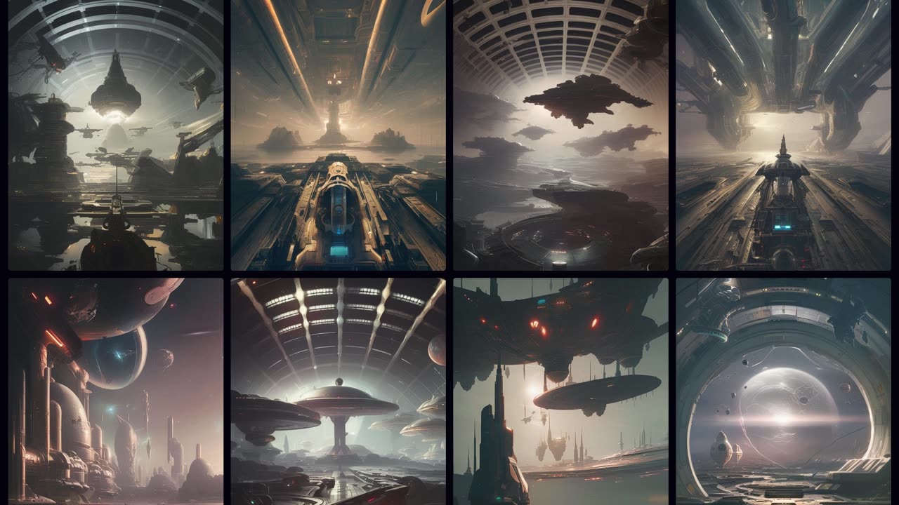 The SPACE PORTS of ULTAN ZACTAR (4K)