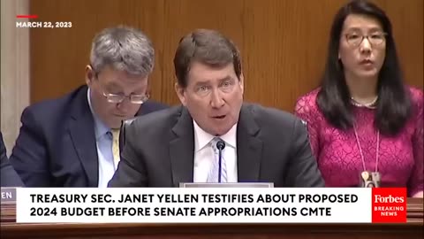 'Has Anyone Been Held To Account-'- Bill Hagerty Grills Janet Yellen