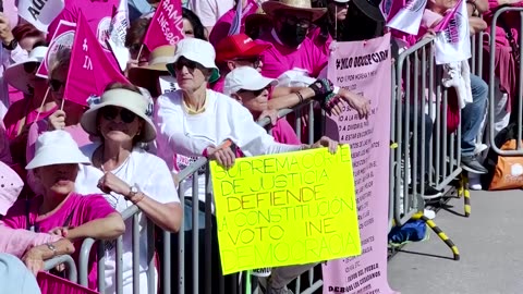 Thousands protest Mexico election watchdog cuts