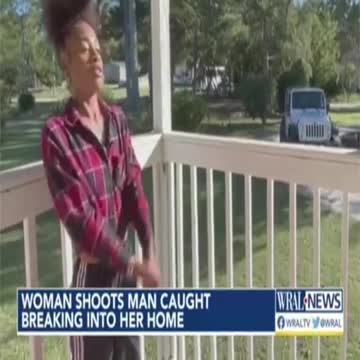 FEMALE HOMEOWNER WHO OPENED FIRE ON ALLEGED INTRUDER: ‘I JUST SHOT HIM OUT OF THE HOUSE’