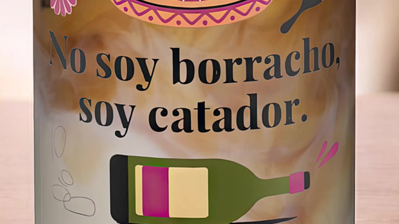 Divertido vaso: ¡Para catadores, no borrachos! #humor #vasos