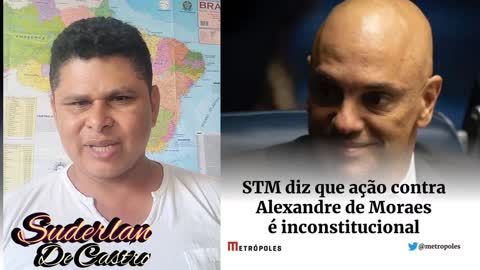 Alexandre de Moraes coloca terror nos bolsonaristas golpistas.