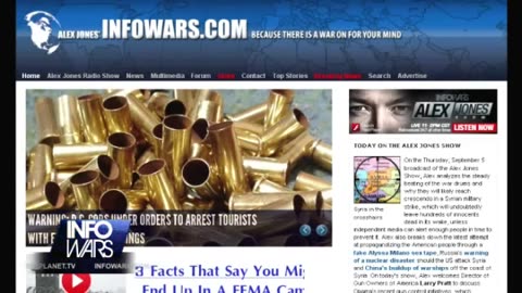 ALEX JONES | Could a Massive Blackout Be The Next False Flag (September 6, 2013)