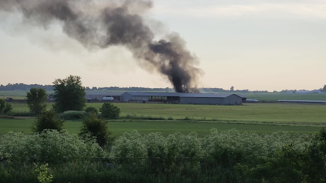 FARM FIRE 🔥 PEORIA IL USA